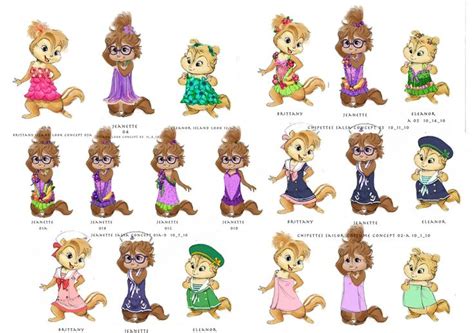 the chipettes names|what were the chipmunks names.